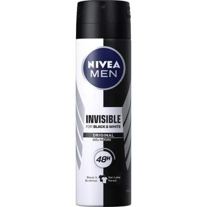 Deo Bay İnvisible Black&White Power 150Ml 1 Adet