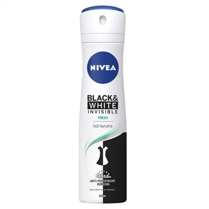 Deo Bayan Black&White Fresh150Ml 1 Adet