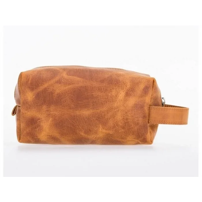 Deri Bakım Ve Seyahat Çantası, X Beden, G19 Taba