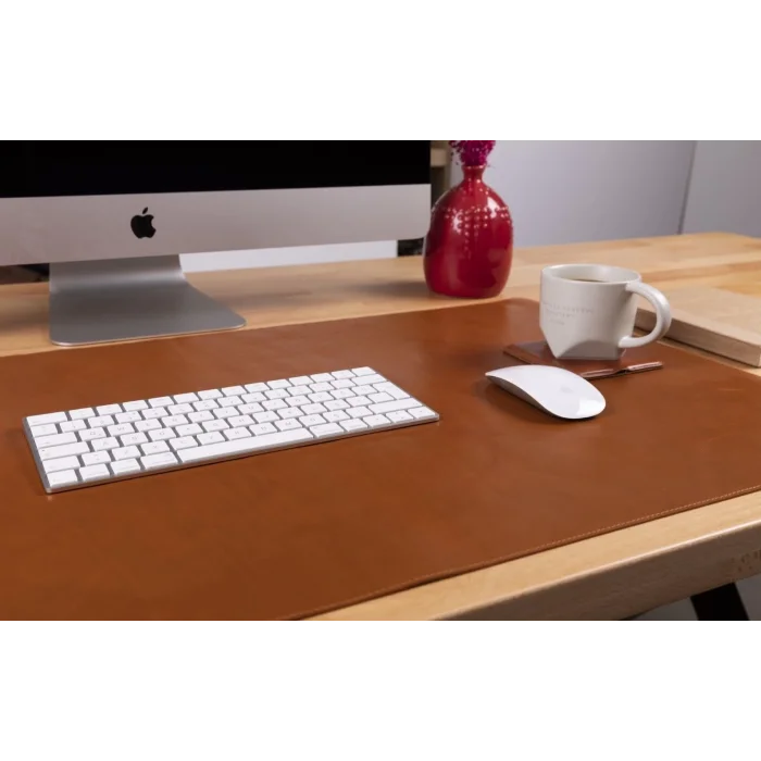 Deri Masa Matı 91*48cm RST2EF Taba