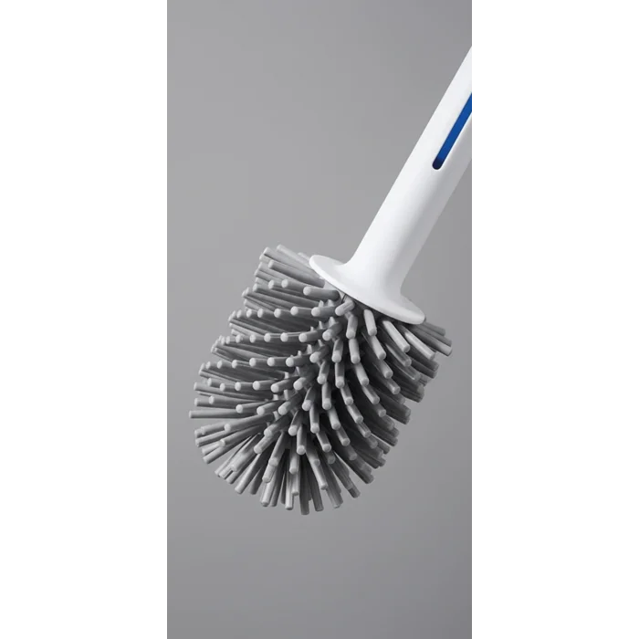 Deterjan Hazneli Ergonomik Silikon Tuvalet Fırçası