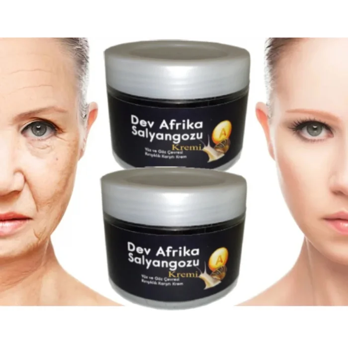 Dev Afrika Salyangoz Yüzde Bakım Kremi 100 ml x 2 Adet