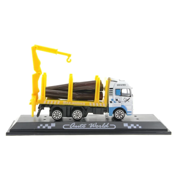 Die Cast Mini Sarı Kütük Kamyonu