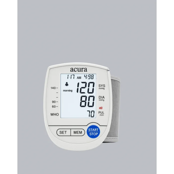 Dijital Bilek Tansiyon Aleti Çift Güç Kaynaklı HD Ekranlı