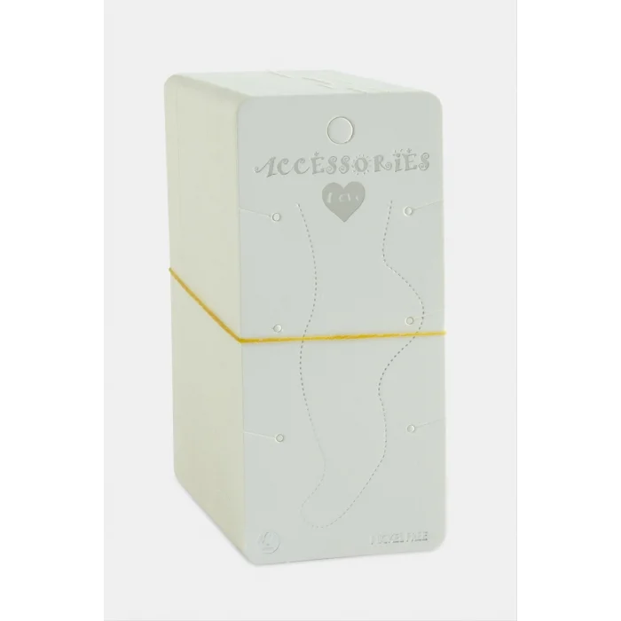 Karton Takı Standı 5.5x12 cm 200 Adet Renk Aksesuar Sergileme Kartı BX-313752