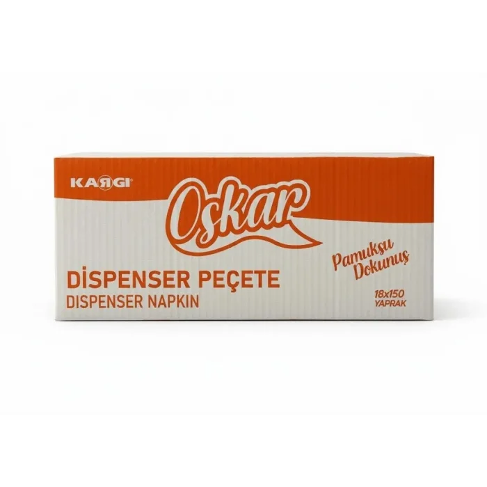 Dispenser Peçete | 150li Ambalaj | 18li Koli