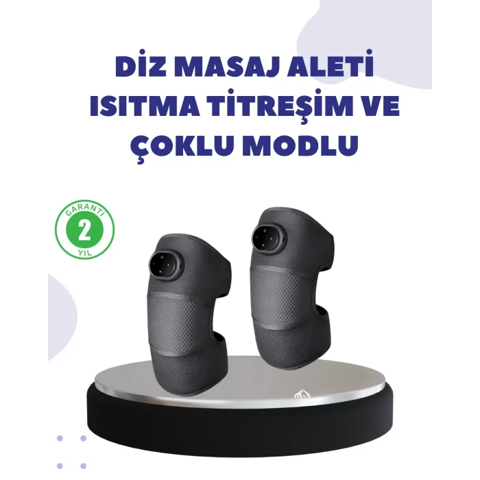 Diz ve Dirsek İçin Isıtmalı Masaj Dizlik Aparatı