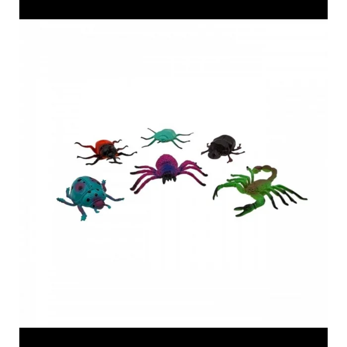 DMN1122B-1 PVC DE 5Lİ BÖCEKLER -DMN