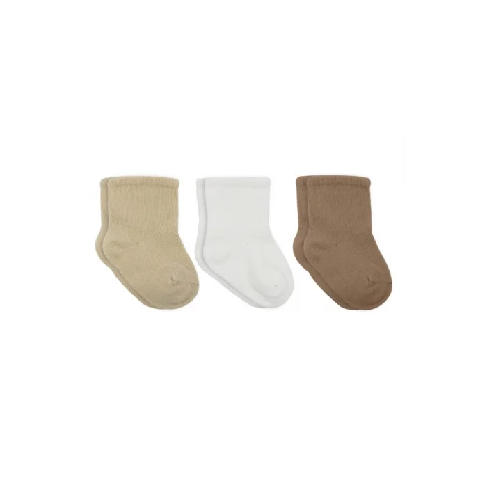 Dog Boy 3lü Penye Soket Çorap 10134 Bej