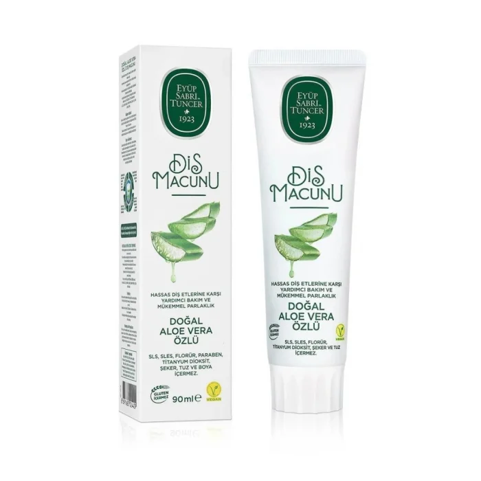 Doğal Diş Macunu 90 Gr Aloe Vera