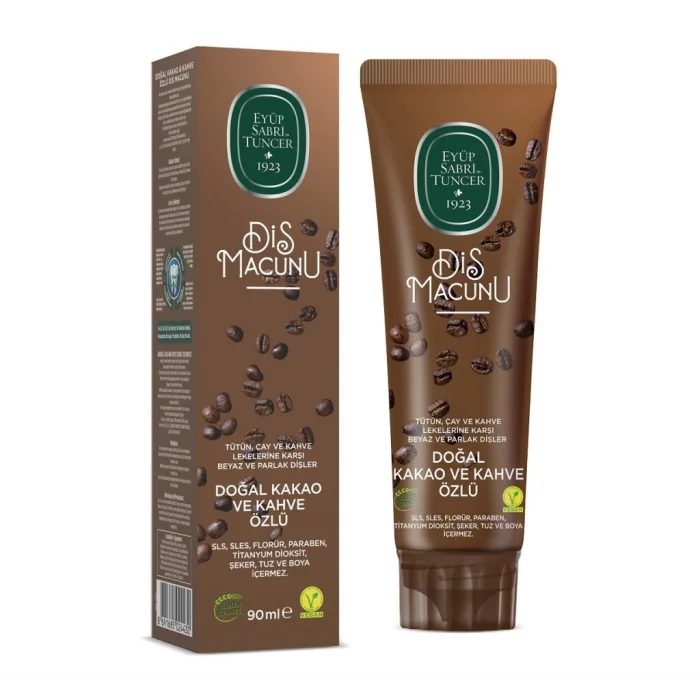 Doğal Diş Macunu 90 Gr Kakao & Kahve Özlü