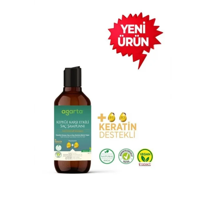 Doğal Kepeğe Karşı Şampuan 400 ml