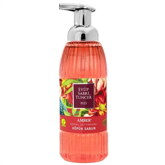 Doğal Zeytinyağlı Köpük Sabun 500 ml Amber