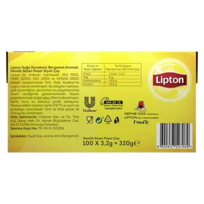 Doğu Karadeniz Demlık Poset 320Gr 1 Adet