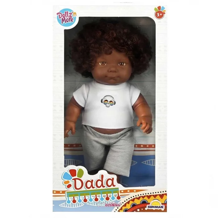 Dollzn More Dada Kıvırcık Saçlı Bebek 60 cm