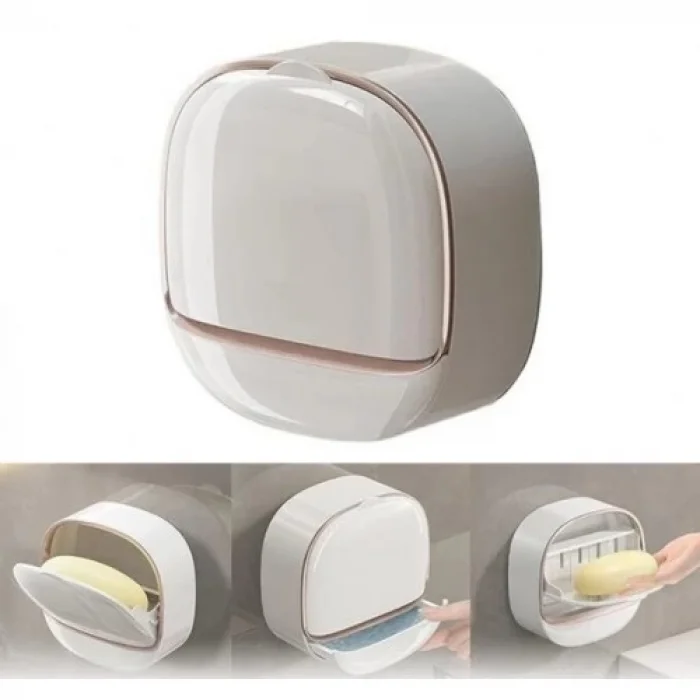 Drenaj Hazneli Kapaklı Katı Sabunluk