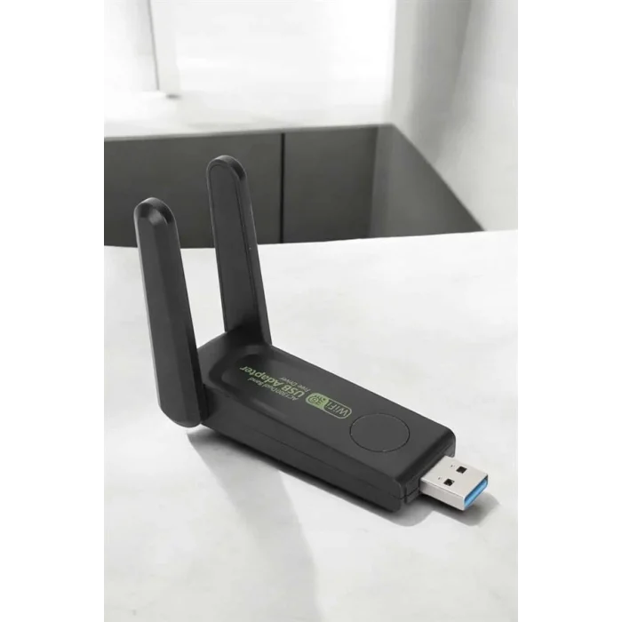 Dual Band Wifi Alıcı Adaptör USB 3.0 Destekli