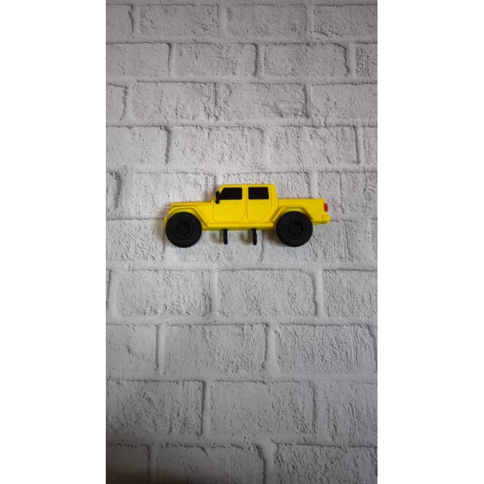 Duvara Monte Araba Anahtarlık Dekoratif ve Kullanışlı