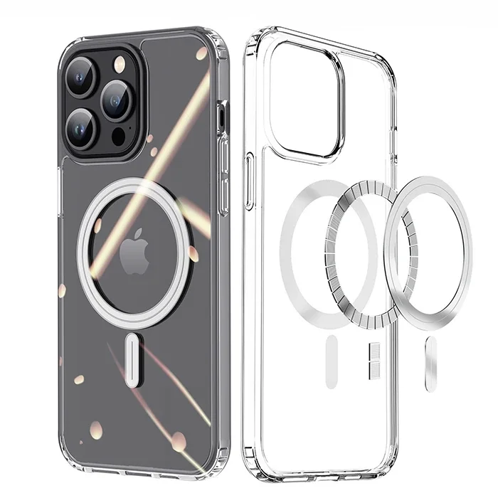 Dux Ducis Clin Mag Series iPhone 15 Pro Magsafe Uyumlu Manyetik Silikon Kılıf-(5775)