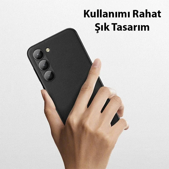 Dux Ducis SM Galaxy S23 Plus Grit Series PU Premium Kılıf-(5775)