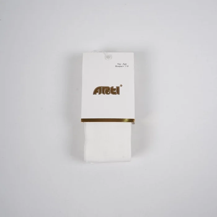 Düz Külotlu Çorap 300183 Krem