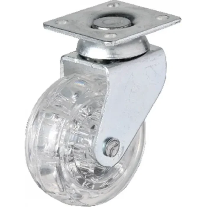 Eco Lounge Hts 325 - 50x20 mm Şeffaf Makaralı Tablalı Teker 4 Adet