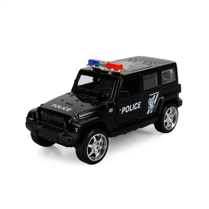 Eco Lounge Işıklı Polis Jeep Model Arabalar 12 cm