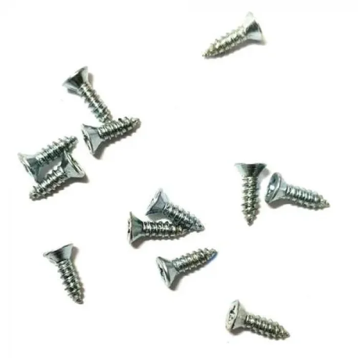 Eco Lounge Klips, Menteşe, Ayak, Ağaç, Sunta Vidası 2,2x7,5mm - Nikel 100 Adet
