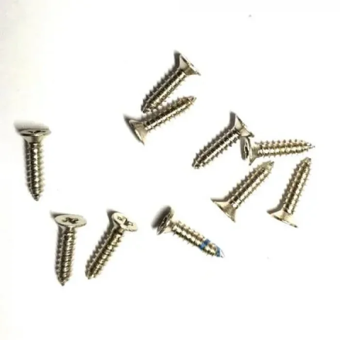 Eco Lounge Klips, Menteşe, Ayak, Ağaç, Sunta Vidası 2,2x9,5mm - Nikel 100 Adet