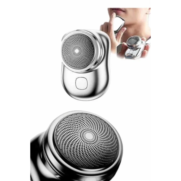 Elektrikli Mini Tıraş Makinesi,Taşınabilir USB Şarjlı Kablosuz Tıraş Makinesi