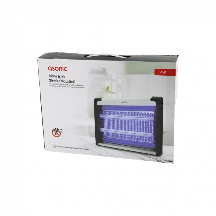 Elektrikli Sinek Öldürücü 2000V - 30 m², LED Mavi Işık