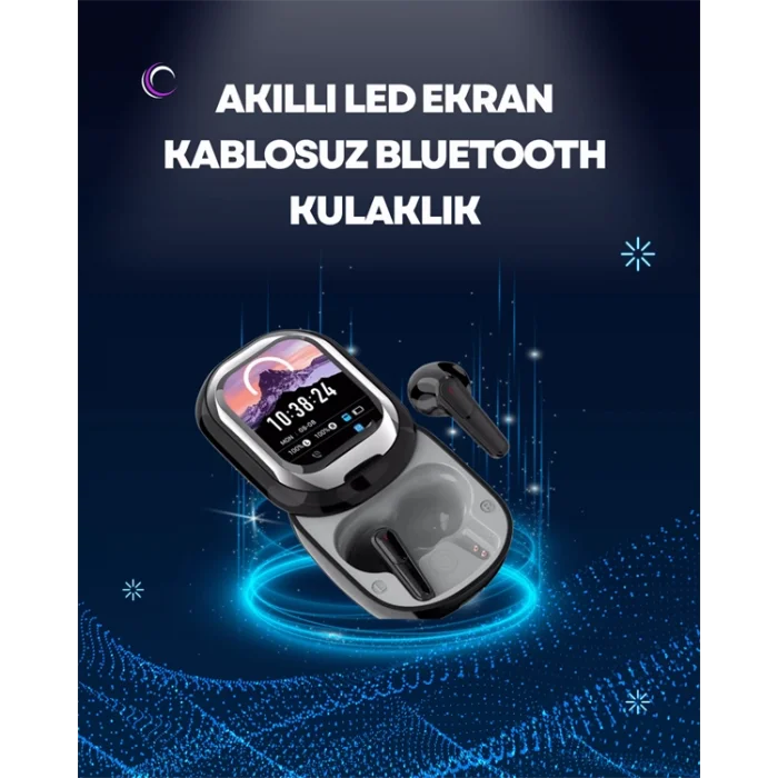 ENC Destekli Bluetooth 5.4 Kulaklık – EQ Ayarlı, Akıllı Kutulu