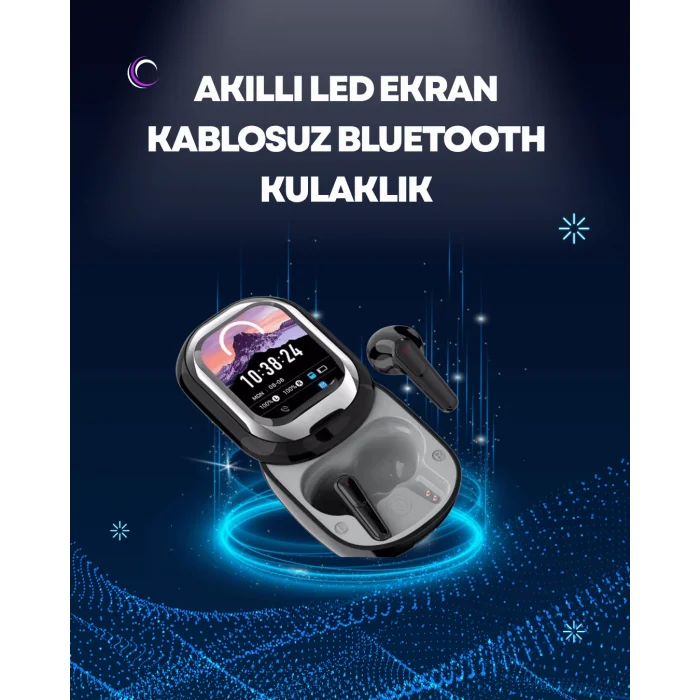 ENC Destekli Bluetooth 5.4 Kulaklık – EQ Ayarlı Akıllı Kutulu