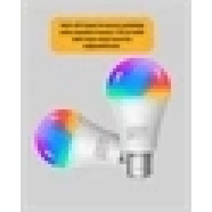 Enerji Verimli Akıllı LED Ampul, Uzaktan Kontrol Özellikli