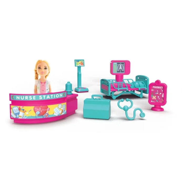 ENF-39184  WORLD HASTANE SETİ OYUNCAK BEBEK