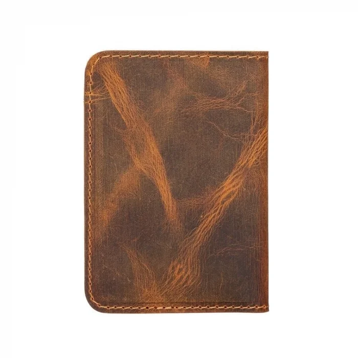 Enrico Slim Deri Kartlık G2 Antik Kahve