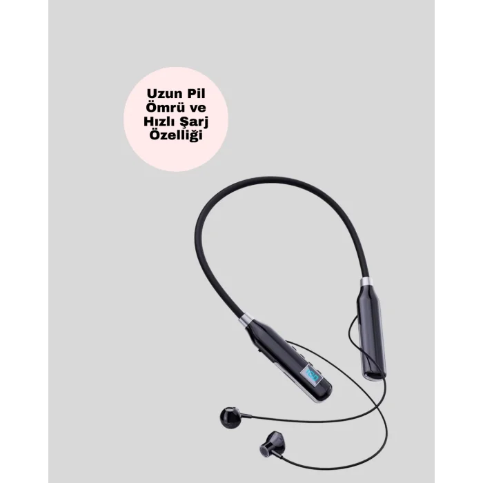 Ergonomik Tasarımlı IPX4 Suya Dayanıklı Bluetooth Kulaklık