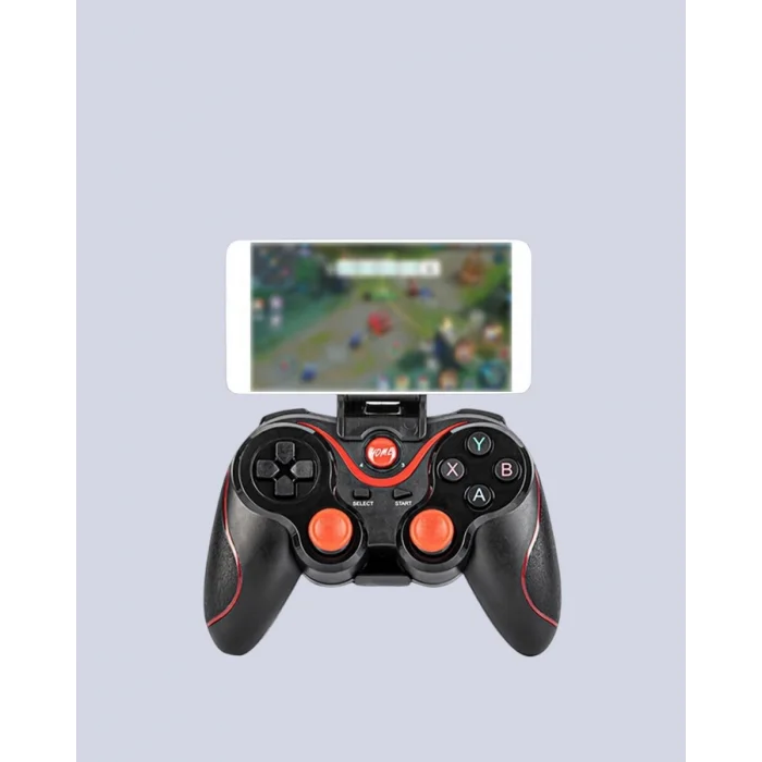Ergonomik Tasarımlı Kablosuz Bluetooth Gamepad Titreşimli