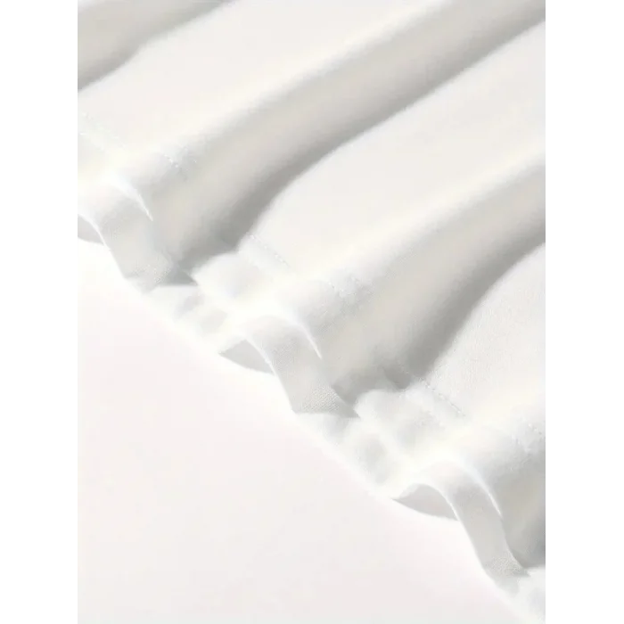 Erkek Tişört Penye Compack Ejder Baskılı Bisiklet Yaka T-shirt - Beyaz