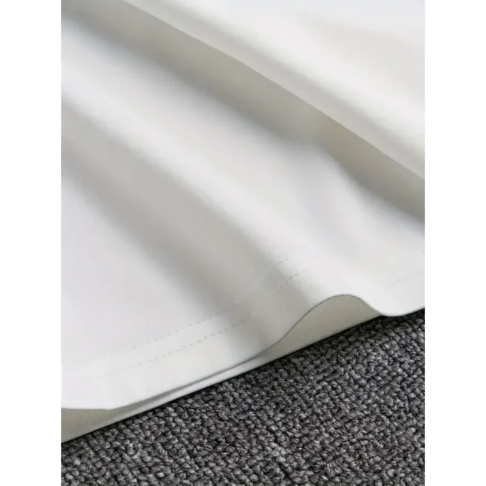 Erkek PERFECTLY Baskılı Tişört Bisiklet yaka yazlık Kısa Kol t-shirt - Beyaz