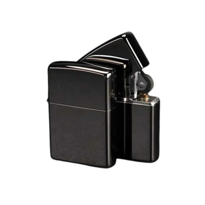 Erkeklere Özel Hediyelik Eşya Metalik Benzinli Çakmak Doldurulabilir