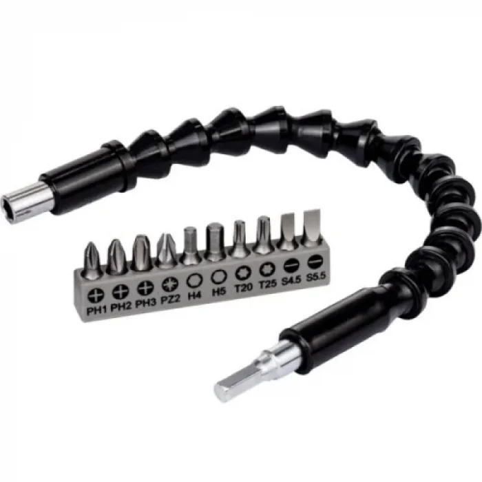 Esnek Şaftlı Tornavida Ucu Seti