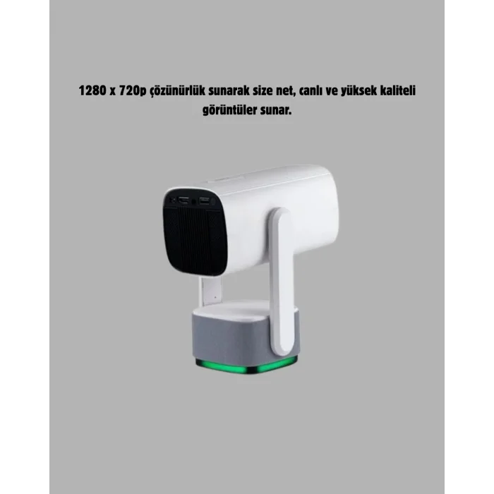 Ev Tipi 720p HD Projeksiyon Cihazı