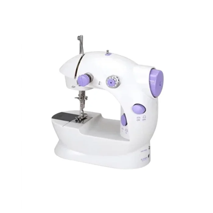 Ev Tipi Mini Dikiş Makinesi Ayarlanabilir Hız ve Işıklı