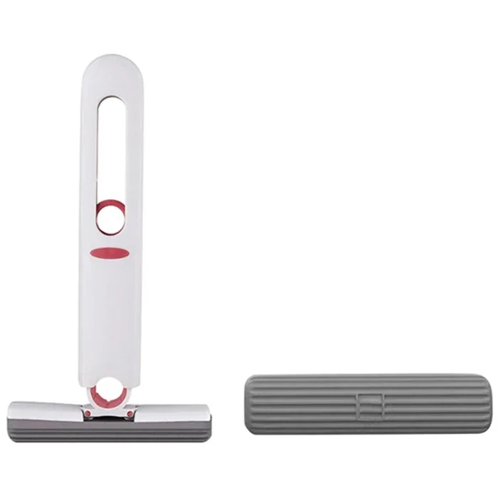 EZERE Çok Amaçlı Mini tezgah üstü Paspas Mini Mop + 2 Yedek Uç-(5775)