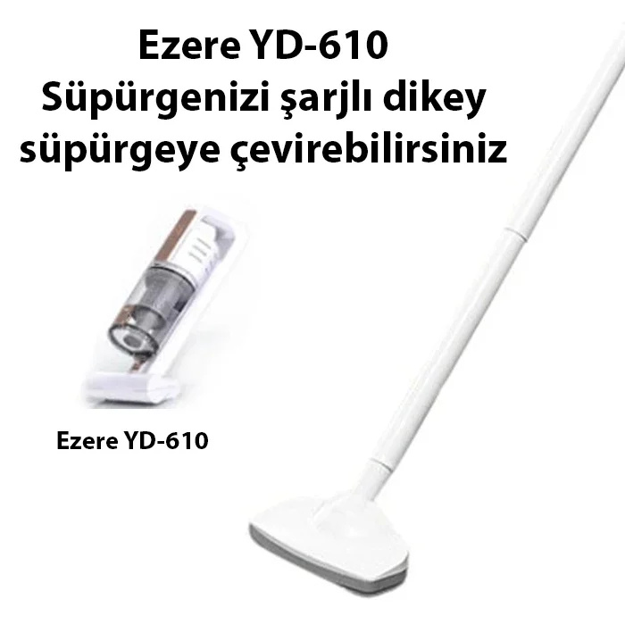 Ezere YD-610 Süpürge için Boru ve Başlık Seti-(5775)