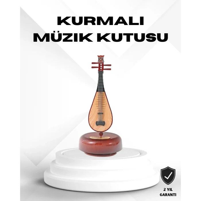 Figürlü Müzik Kutusu Zarif Melodili Dekoratif Model