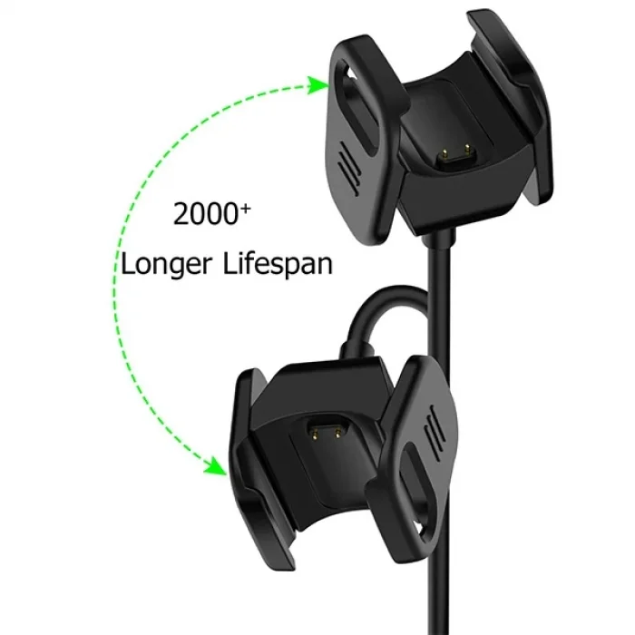 Fitbit Charge 3 Usb Şarj Aleti Şarj Kablosu Cihaz Kiti-(5775)