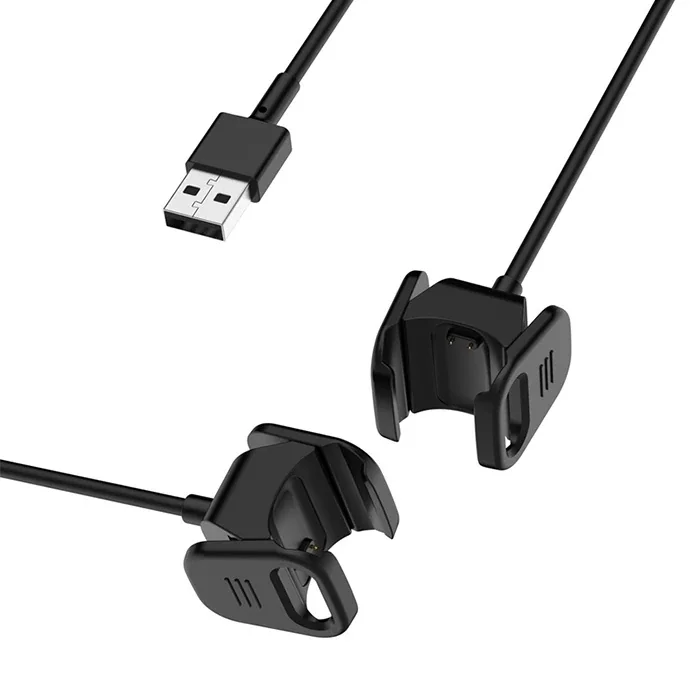 Fitbit Charge 4 Usb Şarj Aleti Şarj Kablosu Cihaz Kiti-(5775)