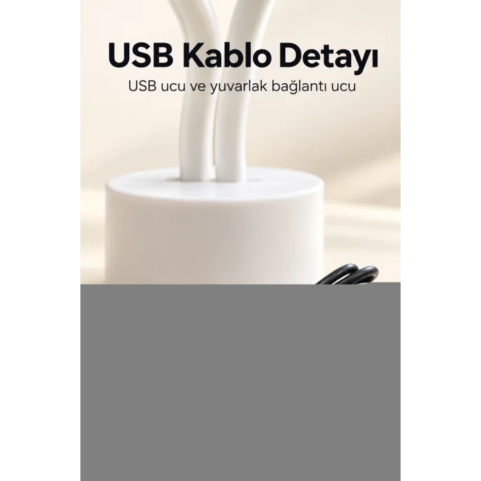 Flamingo LED Lamba Pembe Işıklı USB ve Pilli
